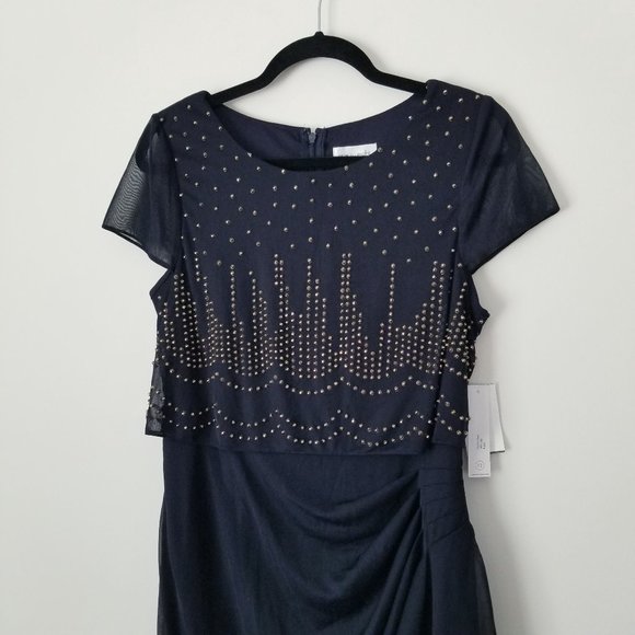 One by Eight Navy Mini Dress - Picture 3 of 6